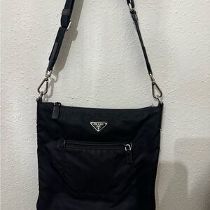 Prada Black Nylon shoulder  Bag